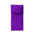 thumbnail image 1 of Estuche para Anteojos ili New York de Cuero con Doble Solapa en Morado, 1 of 5