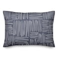 thumbnail image 2 of Creative Products Sketch Lines Blue 14 x 20 Indoor / Outdoor Pillow, 2 of 3