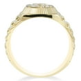 thumbnail image 3 of Pompeii 3/4ct Diamond Mens Ring 14K Yellow Gold (G/H,SI2), 3 of 6