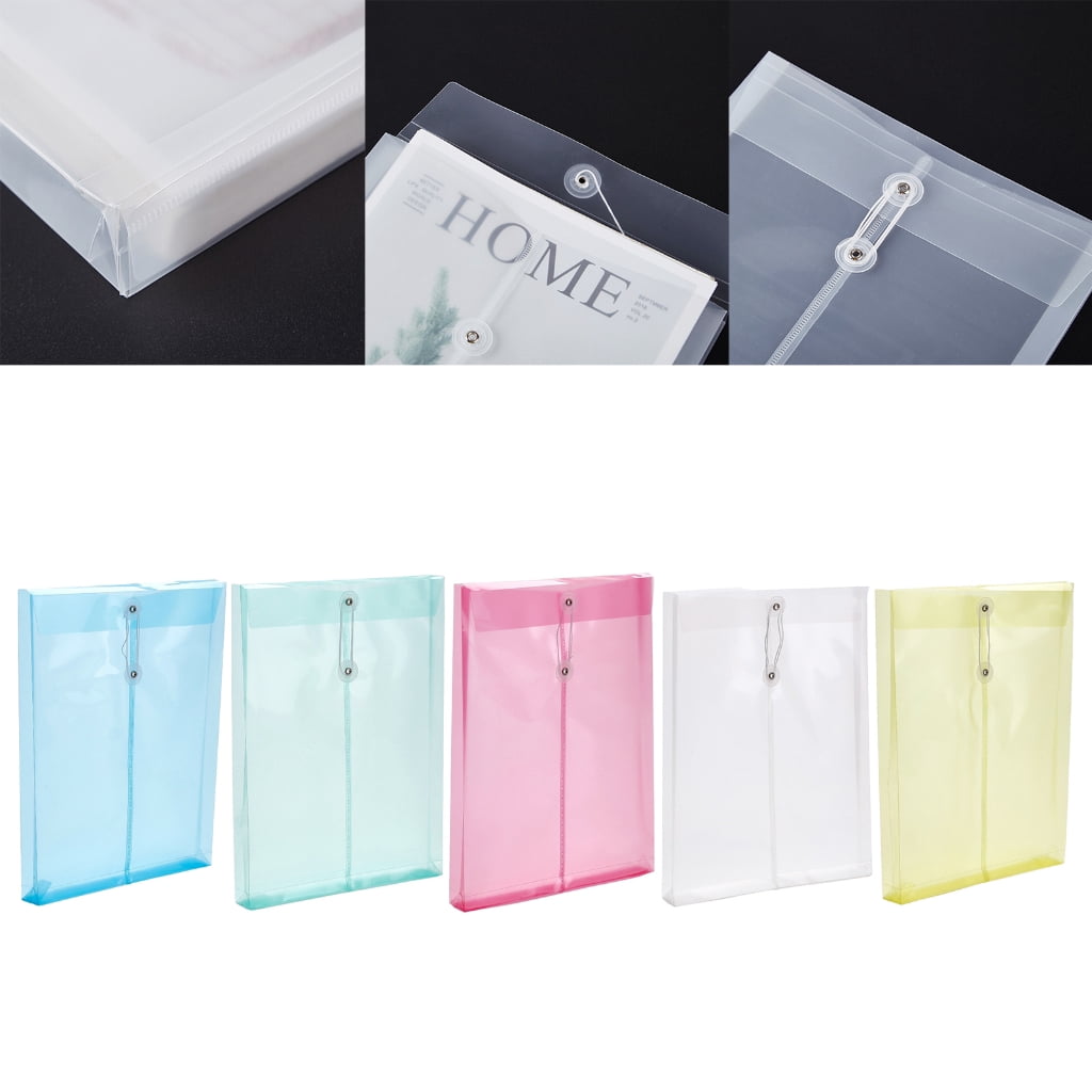 Letter Size File Wallet Waterproof File Envelopes Documents Bag