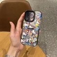 thumbnail image 3 of Bonita funda para teléfono Apple 15promax de Hello Kitty para iPhone 14, todo incluido, resistente a caídas, 13 de silicona, 11 xs de dibujos animados, suave, 3 of 4