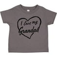 thumbnail image 3 of Inktastic I Love My Grandad in Black Chalk Heart Boys or Girls Toddler T-Shirt, 3 of 5