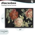 thumbnail image 4 of Stupell Industries Transitional Beauty of the Red Blossom Black Floating Frame Canvas Art, 31 x 21, by Lanie Loreth, 4 of 8