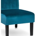 thumbnail image 5 of LAZZO Mordern Velvet Armless Accent Chair, 5 of 7