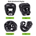 thumbnail image 4 of Boxing Head , Adjustable Strap Boxing Headgear PU  for Training for Adults, 4 of 8