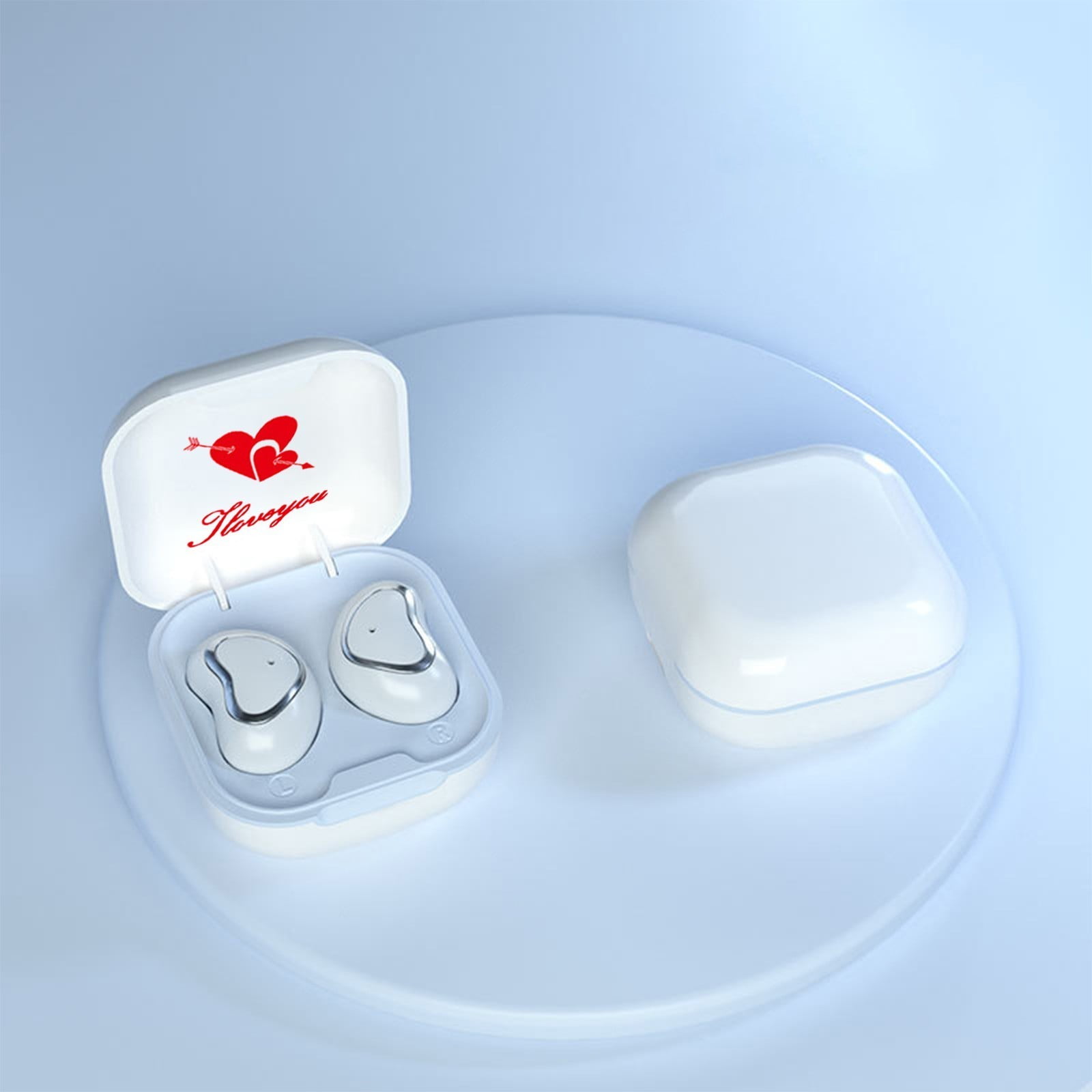 Go Air Pop True Wireless Bluetooth Earbuds & Charging Case - Pink, Dual Connect, IPX4 Sweat Resistance, Bluetooth 5 Connection, 3 EQ Sound Settings Signature, Balanced, Bass Boost,A