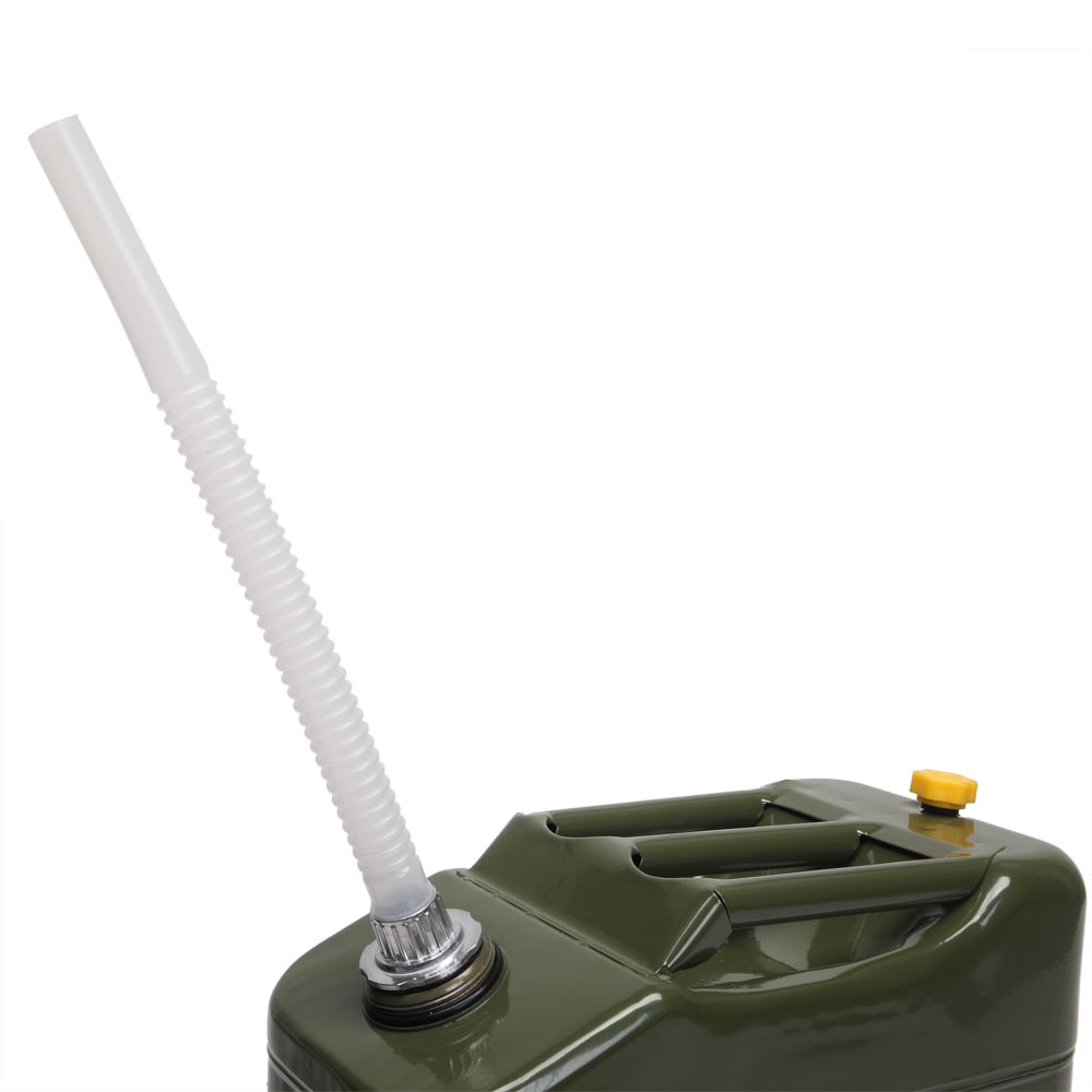 Ktaxon Portable Jerry Can 20L 5Gal Capacity, Emergency Backup Fuel Container, Army Green, EU, Standard