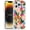 FL-Camellia Blossom, variant on Case for iPhone 13 Case [Compatible with MagSafe] with Emerald Green Marble Design, Cute Phone Cover for Women Girls and Men, Slim Shockproof Bumper with Gold Accents