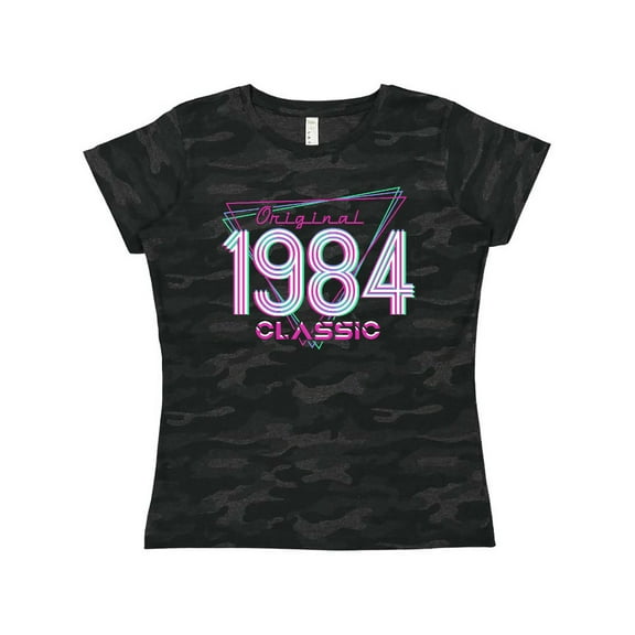 Inktastic Born in 1984 Throwback Birthday Women's T-Shirt