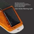 thumbnail image 3 of Solar Strobe Warning Light, Solar Night  Strobe Light 60 Hours  For Night Driving Red,Yellow,White, 3 of 8