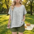 thumbnail image 2 of shoper Toddler Shirt Girls 3t Round Neck Short Sleeve Fashion Casual Summer Tops Baby Girl Summer Clothes, 2 of 7