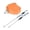 Orange, variant on NFTIGB Black Universal Clutch Economizer Aluminium Alloy Modification Part for Motorcycles Dirt Bikes and ATVs, High Performance Labor-Saving Brake Accessories (3.03 inches / 77 mm)