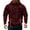 Wine, variant on LUOGENLI Mens Hoodies Black Men's Casual Hoodies Sweatshirts Loose Fit Pullover Streetwear Graphic Print Hooded Sweatshirt for Autumn Winter Daily Wear Hoodies for Men Zip up Navy Blue Navy Size S
