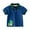 Blue, variant on Esaierr Kids Baby Cartoon Pattern T-Shirt Toddler Casual Lapel Short-Sleeved Tops 1-7 Years Soft Comfort Printed for Boys