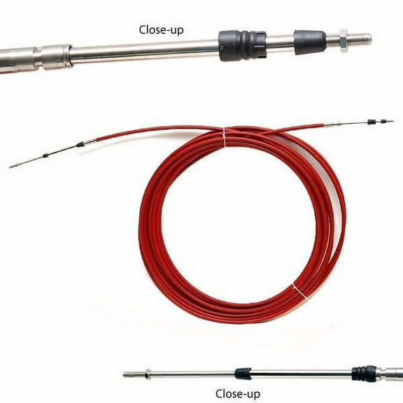Teleflex Red Jacket 33C Boat Control Cable 032377-03-648.0 | 54 FT