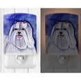 thumbnail image 2 of Caroline's Treasures 7108CNL Maltese Ceramic Night Light, 6x4x3", multicolor, 2 of 2