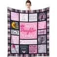 thumbnail image 1 of LHSHID to My Mom Blanket Mom Gifts from Daughter and Son Mom Birthday Gift Gifts for Mom Throw Blankets Gifts for Mother''s Day Best Mom Ever Flannel Bedding Blanket Soft Throw Blanket 50x60in, 1 of 6