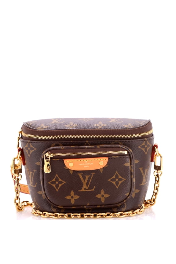Pre-Owned Bum Bag Monogram Canvas Mini By Rebag
