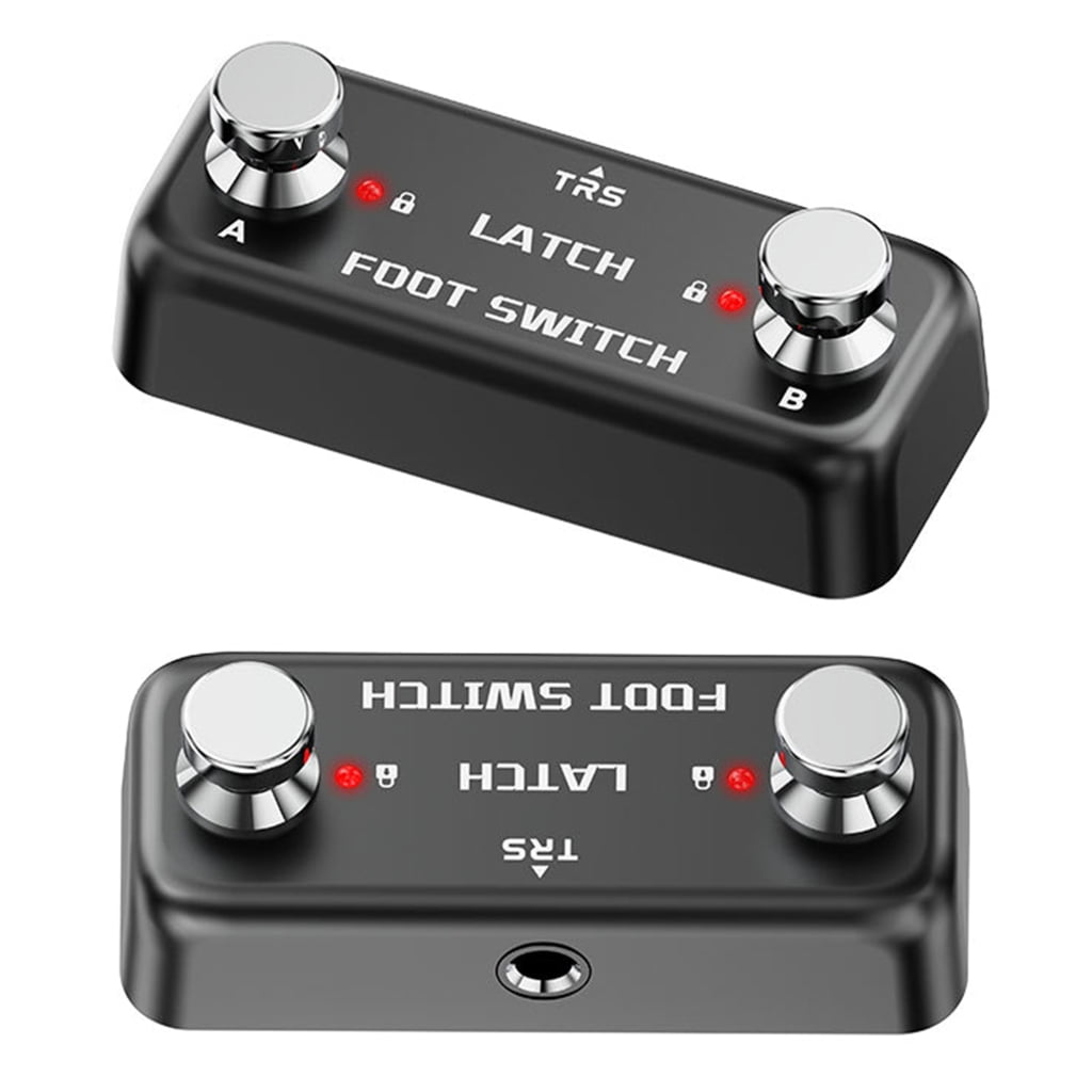 Digital Reverbs Guitar Pedal Double Pedal External Foot Switches Step Nail