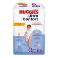 thumbnail image 2 of Pañales Huggies UltraConfort etapa 5 niño 60 piezas, 2 of 6