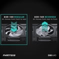 thumbnail image 3 of Ventilador Phanteks D30-140 DRGB PWM Premium D-RGB con ARGB/DRGB, 3 of 9