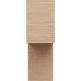 thumbnail image 2 of 8"W x 16"D x 24"H Classic Chapel Hill Rough Cedar Woodgrain TimberThane Corbel, Primed Tan, 2 of 6