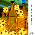 thumbnail image 2 of 2026 New Soccer String Lights, World Cup Themed Atmosphere Decorative Lights for Outdoor Indoor, Party & Game Day(Warm Light/59"/10 Mini Football LED), 2 of 7