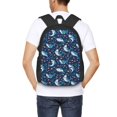 thumbnail image 6 of Daiia Sea Sharks Backpack for Men and Women -Durable Backpack Large Capacity, Water-Resistant Bag with Adjustable Straps and Laptop Compartment, 6 of 9