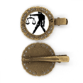 thumbnail image 1 of Constellation Libra Signe du Zodiaque Coiffure Broche Cheveux Clip Barrette, 1 of 3