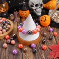 thumbnail image 4 of 100Pcs 5 Colors 16mm Acrylic Beads Bulk Theme Beads AB Color Opaque Round Beadable Pens Bubblegum Chunk Bead, 4 of 6