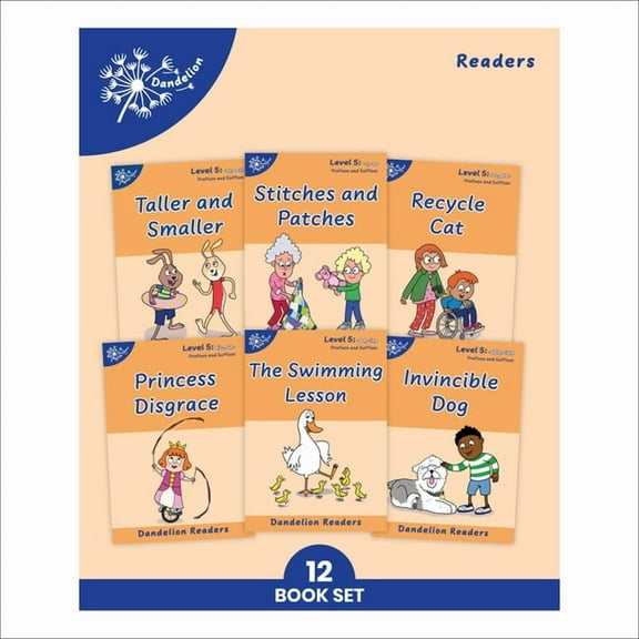 Phonic Books Beginner Decodable Phonic Books Dandelion Readers Level 5 Prefixes and Suffixes, (Paperback)