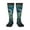 2 Black-1, variant on Artistic Turtle Earth for Novelty Casual compression Socks For Women Men Contrast Color Stockings