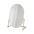 thumbnail image 5 of Stgfyxgs Desktop Stand Mirror Dressing Mirror Freestanding Bedroom Desktop Standing Mirror Rotation Platform Mirror Desk Vanity Mirror Golden, 5 of 9