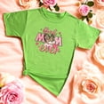 thumbnail image 3 of Playera Blusa De Best Mom Ever Moda Fashion Para Mujer Color Verde Lima Talla Grande Marca Emil SaEs, 3 of 4