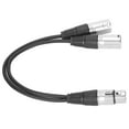 thumbnail image 4 of Audio JORINDO XLR Female to Dual XLR Male Cable YType Splitter Audio Microphone Cable, 4 of 8