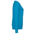 thumbnail image 3 of Fruit of the Loom Womens Lightweight Lady Fit Raglan Sweatshirt, 3 of 3