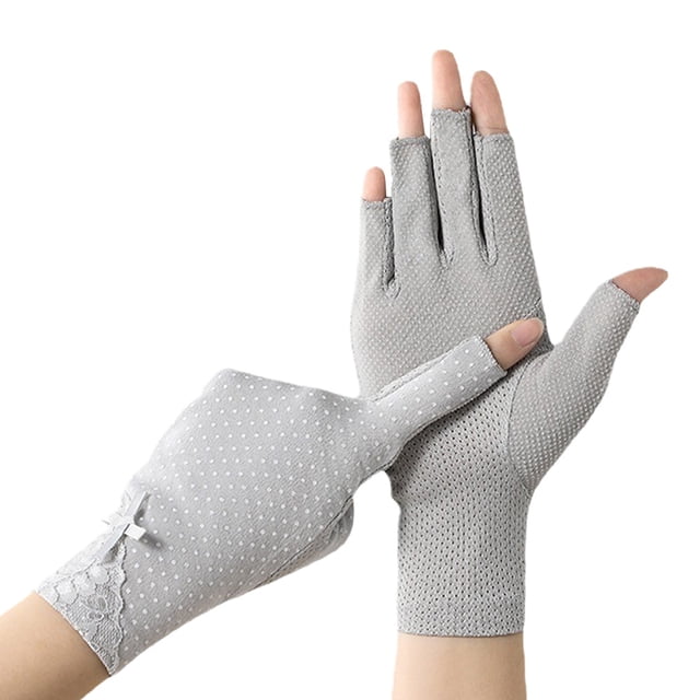 Guantes para montar y conducir, guantes con protección UV y protección solar