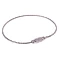 thumbnail image 2 of KEINXS Stainless Steel Wire Keychain Cable Key Ring Chain Outdoor Luggage Tag Loop Rope, 2 of 13