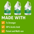 thumbnail image 5 of 30% Vinegar Concentrated | White Vinegar for Cleaning and Garden | Home, and Outdoor Pure | Max Performance 6X Power | with Instructions | 2 Gallon (256 fl oz), 5 of 5