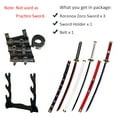thumbnail image 5 of 41 inches Roronoa Zoro Sword Set with Belt and Holder, Wado Ichimonji & Kitetsu & Shusui, 5 of 7
