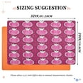 thumbnail image 2 of Outdoor Doormats with Non-Slip TPE Backing Red Pumpkins on Purple - Heavy-Duty Bath Rug for Entryways Patios and Garages, 2 of 8