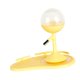 thumbnail image 5 of Botella de agua para animales pequeños desmontable con soporte fácil de limpiar, silenciosa y lavable Amarillo, 5 of 9