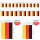 thumbnail image 2 of Guirnalda de banderines con banderas de Alemania AhfuLife, 60 piezas, 10 m, impermeable, 2 of 7
