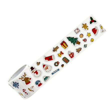 300Pcs Christmas Sticker for Packaging Planner Journal Tablet Skateboard Kids Sticker Motivational Sticker for Rewarding