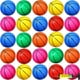 thumbnail image 1 of Juego de 30 minibalones de baloncesto Leitee de 15 cm con bomba, multicolor, 1 of 6