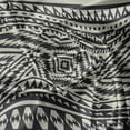 thumbnail image 5 of Ambesonne Southwestern Valance Pack of 2, Geometric, 54"X12", Black and Eggshell, 5 of 5