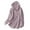 Pink, variant on ZZwxWA Womens Linen Sun Protection Hoodie Jacket Lightweight Long Sleeve Shirt Oversized Loose Breathable Hooded Cover Ups