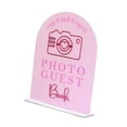 thumbnail image 2 of AMLESO Acrylic Wedding Sign Table Decoration Keepsake Events Please Sign Our Guestbook Birthday Engagement Guest Book Sign with Base B, 2 of 8