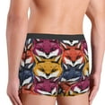 thumbnail image 5 of Disketp Fox Face Men'S Boxer Briefs,Soft And Breathable Cotton Underwear With Comfortflex Waistband, 5 of 8