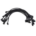 thumbnail image 2 of 50 Piezas 4 PWM Extensión de Ventilador Cable de Alimentación Conector Caso Macho A Hembra Cables Extensibles Compatibles con Ventilador de 4 / 3, 2 of 8